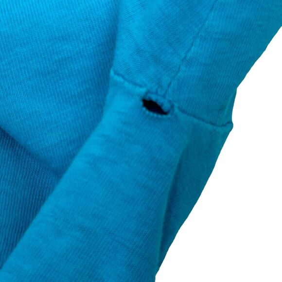 Vintage 80s Volkswagen Beetle Car Custom T Shirt VW Bug Azusa USA Blue L Large - Picture 5 of 13